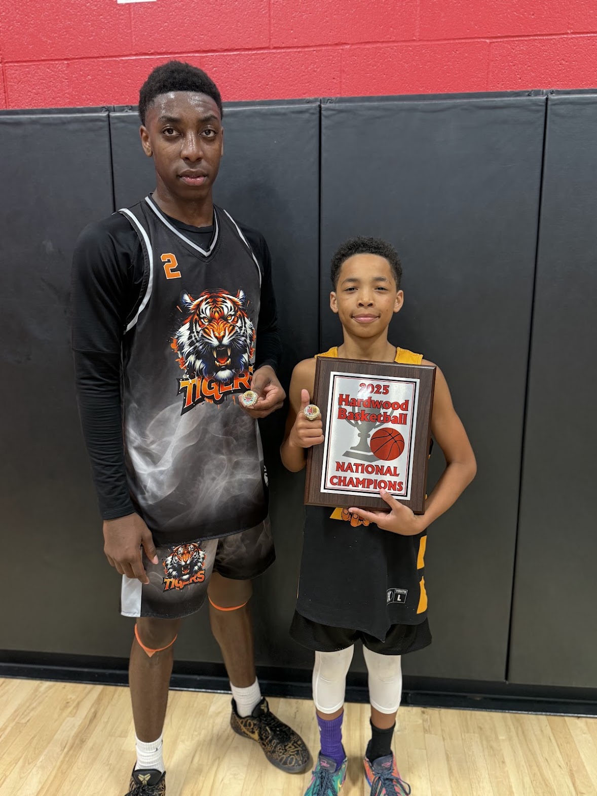 Demetrus and Darius 2025 National Champs