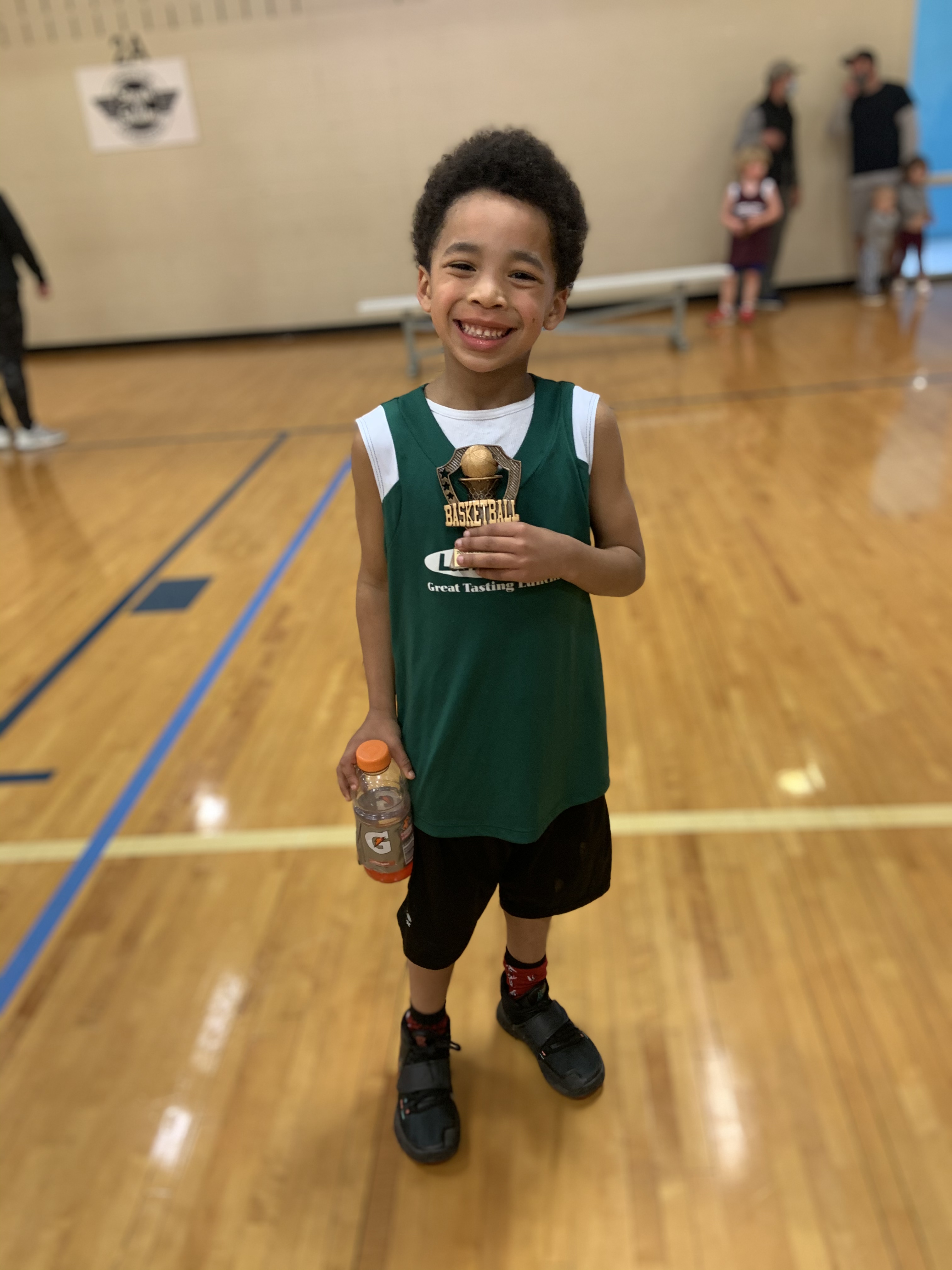 Darius with basketball
